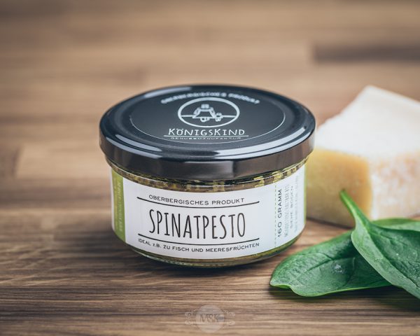 Glas Königskind Spinat Pesto