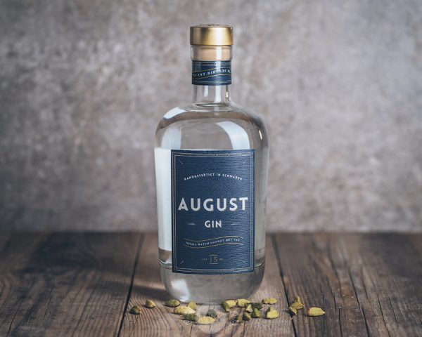 Flasche August Gin