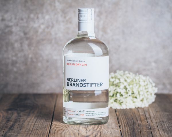 Flasche Berliner Brandstifter Dry Gin