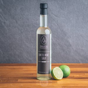 Flasche Königskind Limette-Minz-Sirup