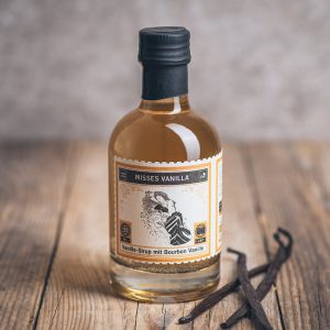 Flasche Lapp und Fao Misses Vanilla Vanille-Sirup mit Bourbon Vanille