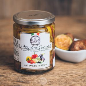 Glas italienisches Gemüse von Le Bonta´del Casale - Antipasti rustico