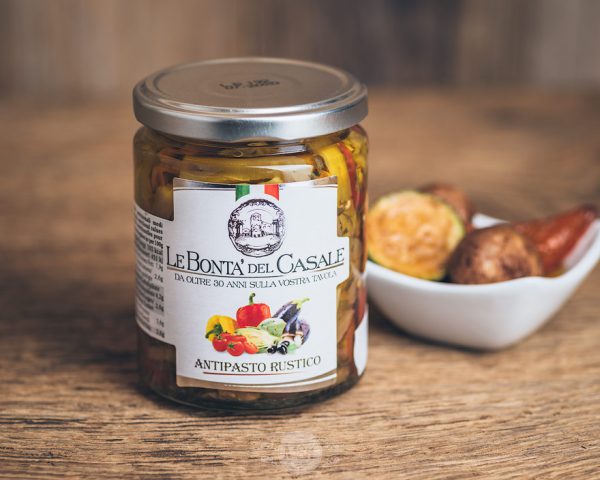 Glas italienisches Gemüse von Le Bonta´del Casale - Antipasti rustico