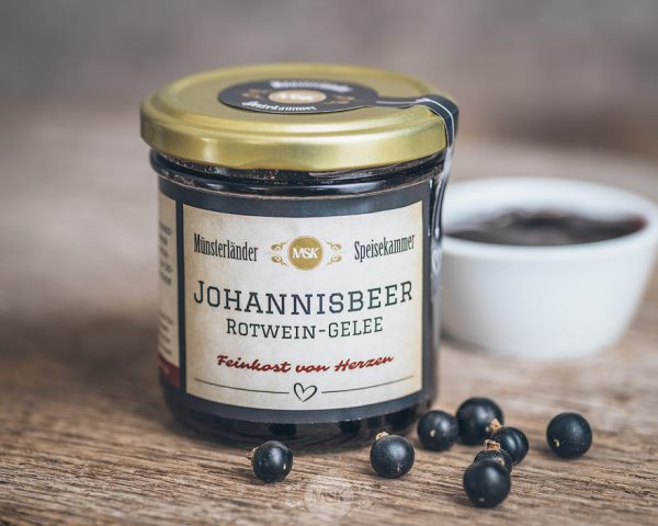 MSK Marmelade Johannisbeer-Rotwein-Gelee | Münsterländer Speisekammer GmbH