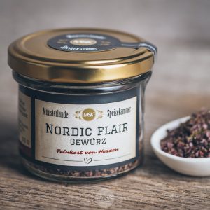 Glas Nordic Flair Gewürz von der Münsterländer Speisekammer