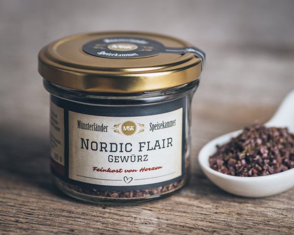 Glas Nordic Flair Gewürz von der Münsterländer Speisekammer