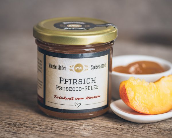 MSK Pfirsich Prosecco Gelee | Münsterländer Speisekammer GmbH