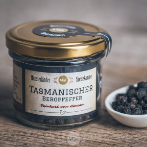Glas Tasmanischer Bergpfeffer von der Münsterländer Speisekammer