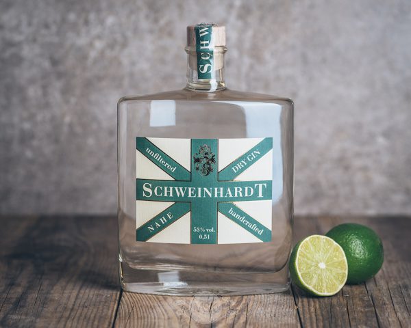 Flasche Schweinhardt Nahe Dry Gin