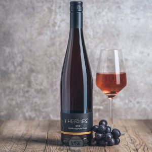 Flasche Roséwein Hermes Spätburgunder Rosé