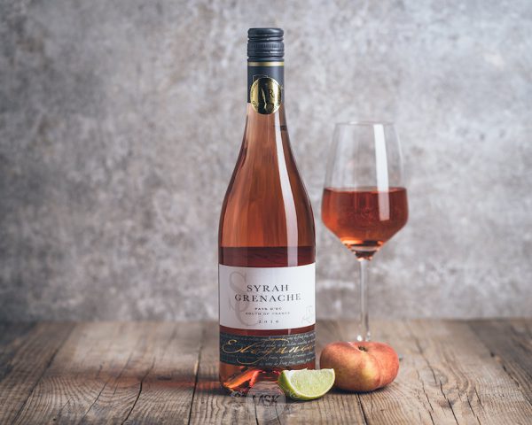 Flasche Roséwein Elégance Syrah Grenache Rosé d`Oc