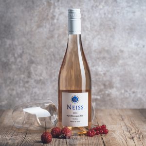 Flasche Ludi Neiss Spätburgunder Blanc de Noir