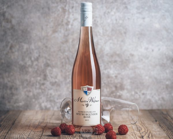 Flasche Roséwein Martin Waßmer Spätburgunder Rosé Markgräflerland