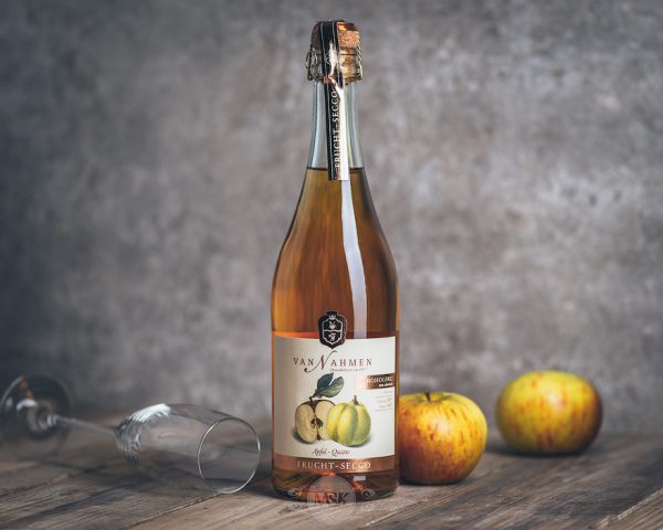 Flasche Van Nahmen Apfel Quitte Frucht Secco