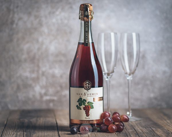 Flasche Van Nahmen Traube Frucht Secco