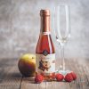 Flasche Van Nahmen Apfel Johannisbeere Himbeere Frucht Secco 200 ml