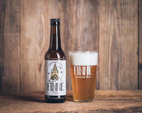 Flasche Finne Bio Craft Beer Pils Münsterländer Speisekammer