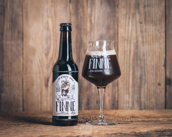 Flasche Finne Bio Craft Beer Scottish Ale Münsterländer Speisekammer