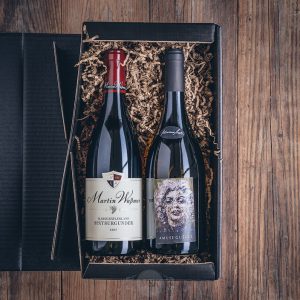 Präsent Weinbox deutsch von der Münsterländer Speisekammer