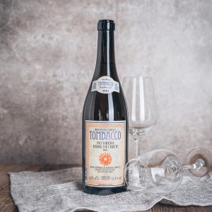 Flasche Weißwein Tombacco Pecorino Terre di Chieti