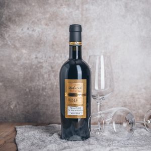 Flasche Rotwein Conte di Campiano Primitivo di Manduria Riserva