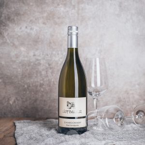 Flasche Weißwein Hofbauer Chardonnay Ried Sandgrube