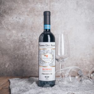 Flasche Rotwein Loggia dei Sani Passo dei Sani Premium Rosso