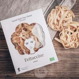 Packung Greenomic Good Hair Day Pasta Fettuccine classic