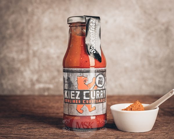 Flasche Kiez Currysauce von Saucenfritz