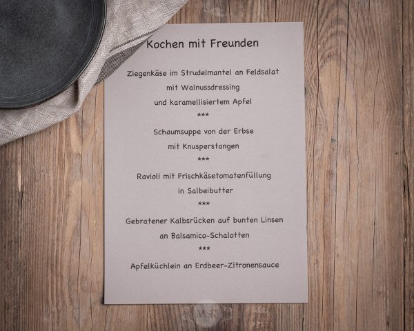 Kochkurs Kochen mit Freunden Münsterländer Speisekammer