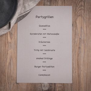 Kochkurs Partygrillen Münsterländer Speisekammer
