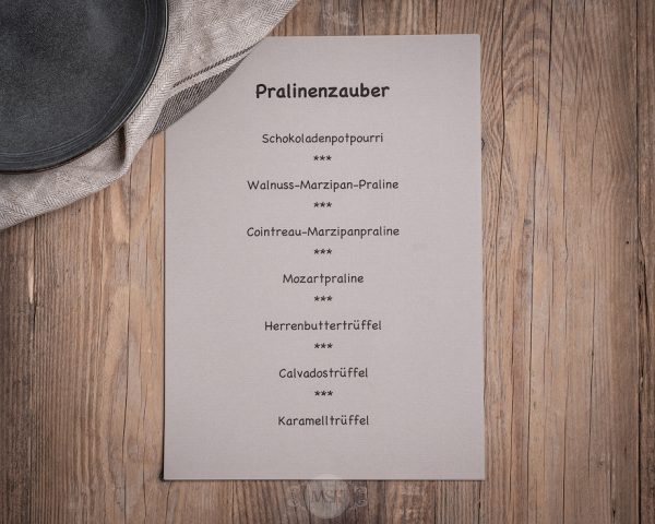 Kochkurs Pralinenzauber Münsterländer Speisekammer