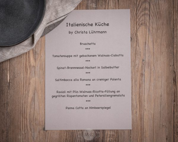 Kochkurs italienische Küche Münsterländer Speisekammer