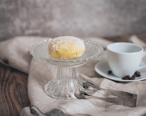 Amaretti morbidi limone