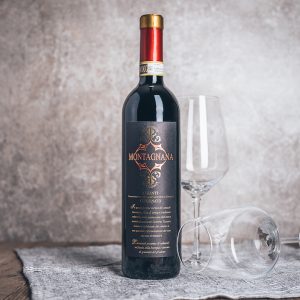 Flasche Rotwein Montagnana Chianti