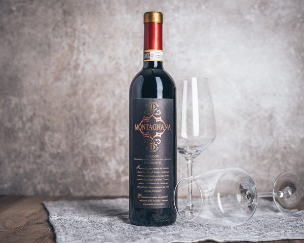 Flasche Rotwein Montagnana Chianti